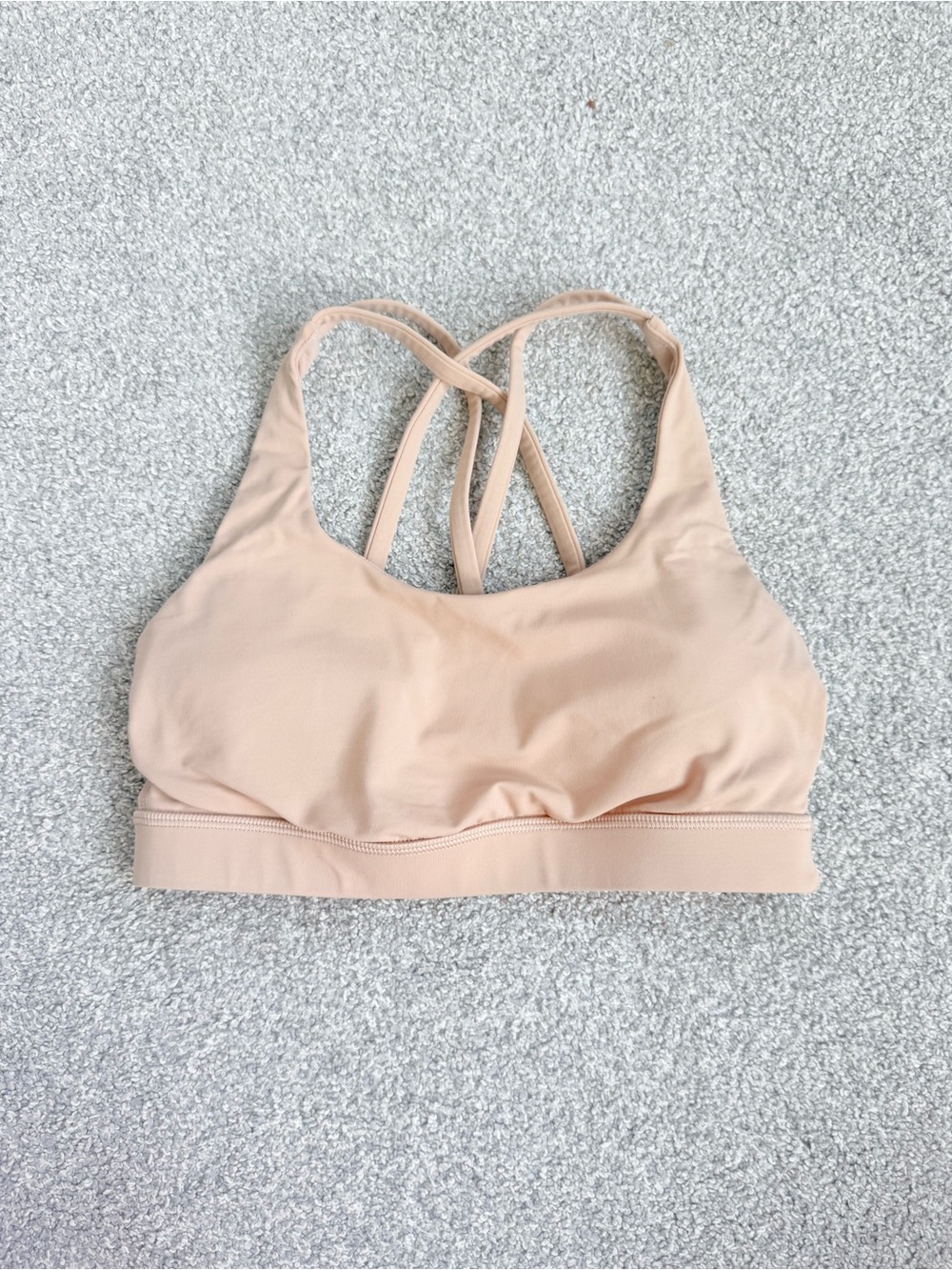 Lululemon Nude Energy Sports Bra